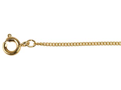 Catena Grumetta 1,2 Mm, 45 Cm, Oro