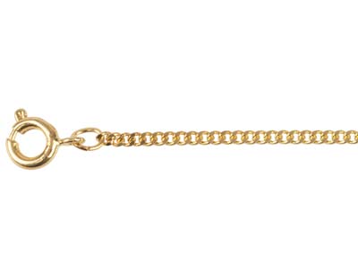 Catena A Maglie Groumette 1,8 Mm, 45 Cm, Oro