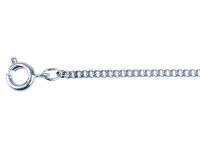 Catena Groumette 1,8 Mm, 45 Cm, Argento