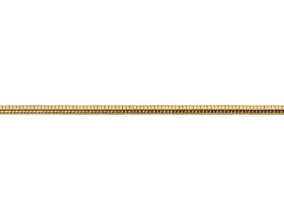 Catena Maglia Serpente 1,1 Mm, 40 Cm, Dorato* - Immagine Standard - 3