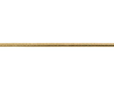 Catena Maglia Serpente 1,1 Mm, 45 Cm, Oro* - Immagine Standard - 3