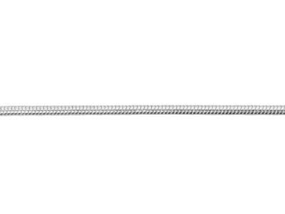 Catena Maglia Serpente 1,1 Mm, 40 Cm, Argento* - Immagine Standard - 3