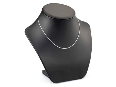 Catena Maglia Serpente 1,1 Mm, 40 Cm, Argento* - Immagine Standard - 4