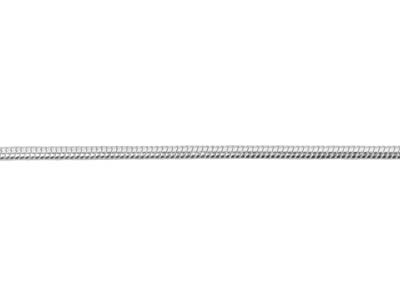 Catena A Maglia Serpente 1,1 Mm, 45cm, Argento* - Immagine Standard - 3