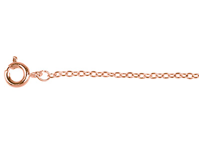 Catena A Maglia Forzatina 1,6 Mm, 45 Cm, Rosato