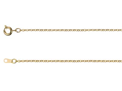 Catena A Maglie For\at 1,6 Mm, 45 Cm, Oro* - Immagine Standard - 2