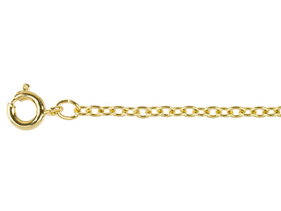 Catena A Maglie Forzat 2 Mm, 45 Cm,oro