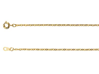 Catena A Maglie Forzat 2 Mm, 45 Cm,oro* - Immagine Standard - 2