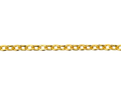 Catena A Maglie Forzate 2,3 Mm, 45 Cm, Oro* - Immagine Standard - 3