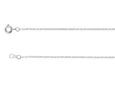 Catena A Maglie Forzate 1,6 Mm, 45 Cm, Argentato* - Immagine Standard - 2
