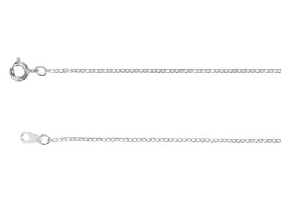 Catena A Maglie Forzate 1,6 Mm, 60 Cm, Argentato* - Immagine Standard - 2
