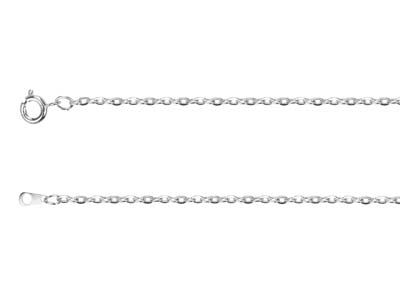 Catena A Maglie Forzate 2 Mm, 45 Cm, Argentato* - Immagine Standard - 2