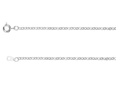 Catena A Maglie For\at 2,3 Mm, 45 Cm, Argento* - Immagine Standard - 2
