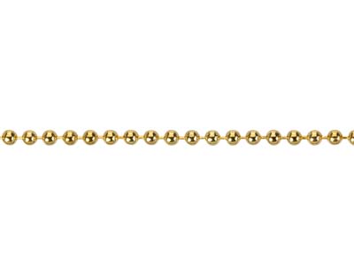 Catena A Palline 1,5 Mm, 45 Cm, Oro* - Immagine Standard - 3