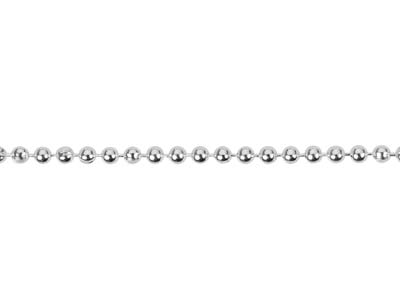 Catena A Palline 1,5 Mm, 40 Cm, Argentato* - Immagine Standard - 3
