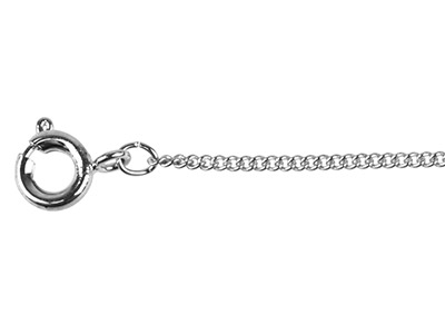 Catena A Maglie Barbazzale 1,2 Mm, 45 Cm, Acciaio Inossidabile