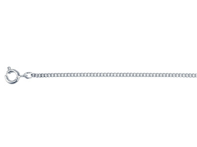 Catena A Maglia Gourmette 1,6 Mm, 45 Cm, Acciaio Inossidabile