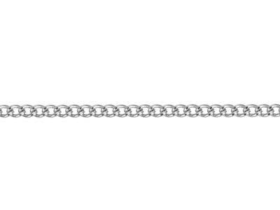 Catena A Maglia Gourmette 1,6 Mm, 45 Cm, Acciaio Inossidabile - Immagine Standard - 3