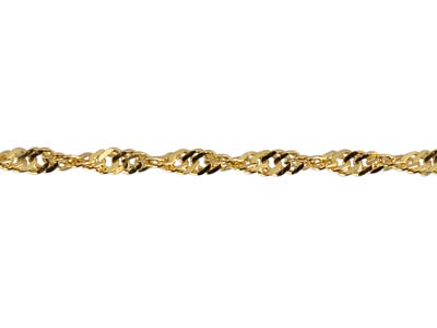 Catena Singapore 1,1 Mm, 45 Cm, Oro Giallo 18 Ct. - Immagine Standard - 3