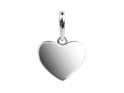 Pendente-Grazioso-Cuore,-Argento---925