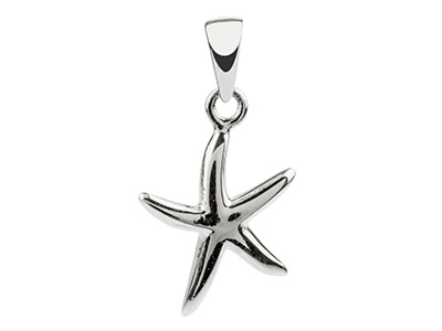 Ciondolo Stella Marina 13 Mm, Argento 925