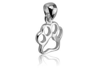 Ciondolo Impronta Di Zampa, Argento925 - Immagine Standard - 2