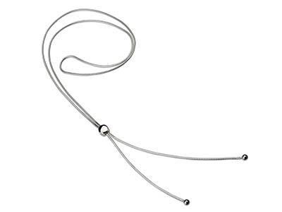 Collana A Serpente Con Scorrimento Da 1.2mm In Argento 925/1000 - Immagine Standard - 1