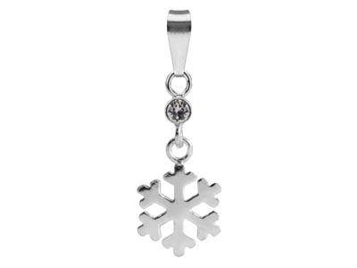 Ciondolo-Fiocco-Di-Neve-1-Zircone,-Ar...
