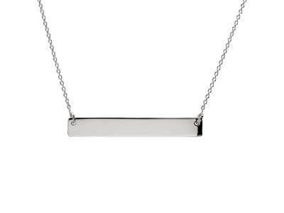 St Sil Bar Design Necklet - Immagine Standard - 1