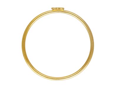 Anello Impilabile Con Motivo A Cuore, Gold Filled, Misura M - Immagine Standard - 2