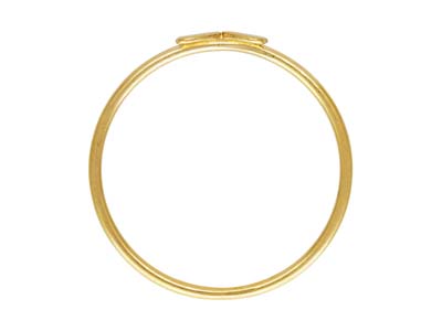 Anello Doppio Cuore, Gold Filled, Taglia M 53/54 - Immagine Standard - 2