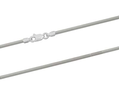 Catena A Coda Di Topo, 1,6 Mm/40 Cm, Argento 925 - Immagine Standard - 2