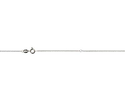 Catena Forzatina 1.2 Mm, 40-45 Cm, Argento 925 Rodiato