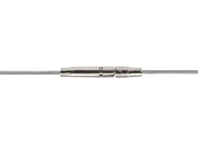 Collana Cavo Da 1,5 MM 45 Cm, Argento 925 - Immagine Standard - 3