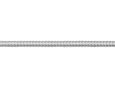 Catena A Maglia Serpente Diamantatatonda 1,2 Mm, 45 Cm, Argento 925 - Immagine Standard - 3