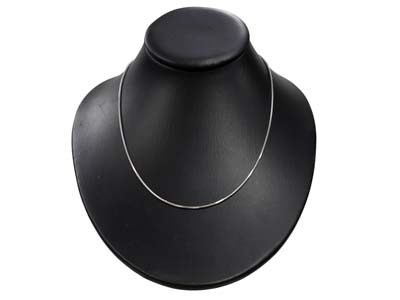 Catena A Maglia Serpente Diamantata1,6 Mm, 50 Cm, Argento 925 - Immagine Standard - 5