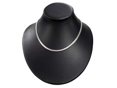 Catena A Serpente Piatto 4,2 X 1,8 Mm, 45 Cm, Argento 925 - Immagine Standard - 5