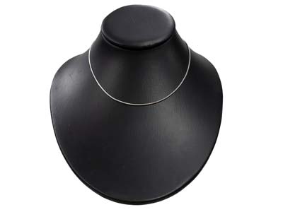 Catena Maglia Serpente Quadrato 1,2mm, 40 Cm, Argento 925 - Immagine Standard - 5