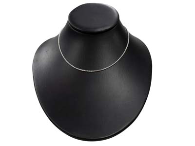 Catena A Maglia Diamantata Palma 1,5 Mm, 40 Cm, Argento 925 - Immagine Standard - 5