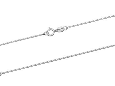 Catena A Maglia Forzat 1,3 Mm, 40 Cm, Argento 925 - Immagine Standard - 2