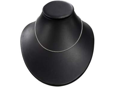 Catena A Maglie For\at 1,9 Mm, 45 Cm, Argento 925 - Immagine Standard - 5