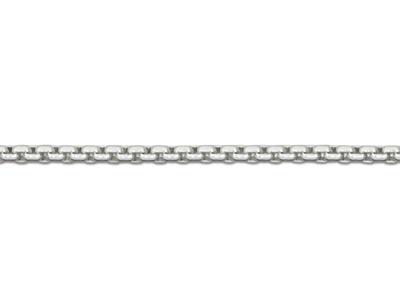 Catena Maglia Veneziana MM 1,3, Cm 40, In Argento 925 Con Trattamento Antiossidante - Immagine Standard - 3