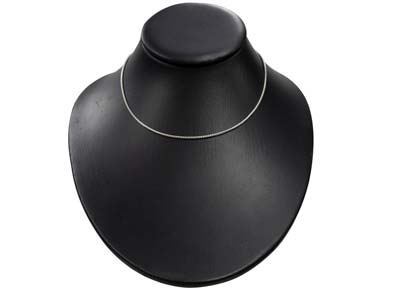 Catena Maglia Veneziana MM 1,6, Cm 40, In Argento 925 Con Trattamento Antiossidante - Immagine Standard - 5