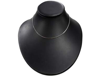 Catena A Specchio A Maglia Quadrata0,94 Mm, 45 Cm, Argento 925 Argento 925 - Immagine Standard - 5