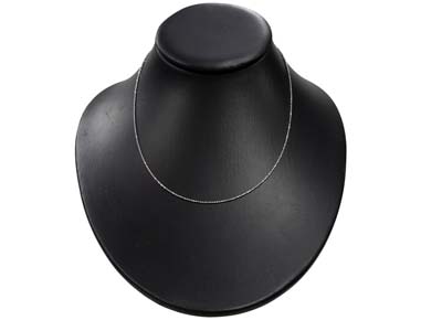 Catena A Sfere Diamantate 1,2 Mm, 45 Cm, Argento 925 925 - Immagine Standard - 5