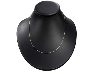 Catena A Sfere Diamantate 1,2 Mm, 50 Cm, Argento 925 925 - Immagine Standard - 5