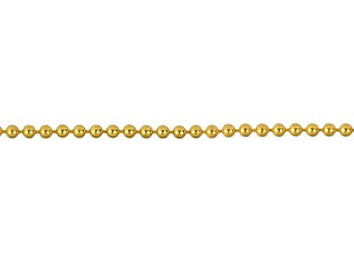 Catena A Palline 1,2 Mm, Gold Filled