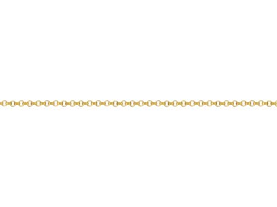Catena A Maglie Jaseron 1,20 Mm, Oro Goldfilled