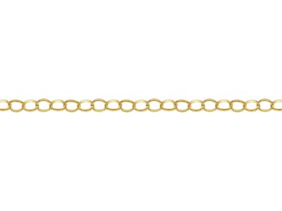 Catena A Maglie Jaseron 3 Mm, Gold Filled