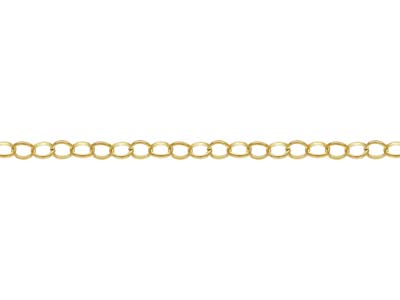 Catena Belcher A Metro, 3 mm, Oro Antico - Immagine Standard - 1